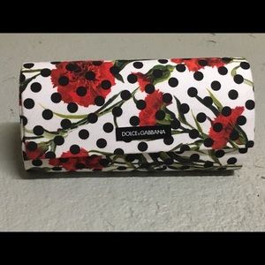 Dolce and Gabbana glasses case with insert